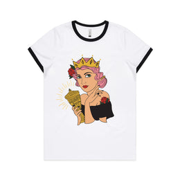 Goddess in Me, Goddess in You Rollerskate Tee