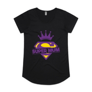 Super Mum Scoop Neck Tee