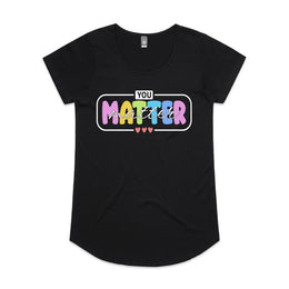 You Matter 2025 design Scoop neck