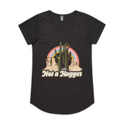 Not A Hugger - Scoop Neck Tee