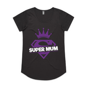 Super Mum Scoop Neck Tee