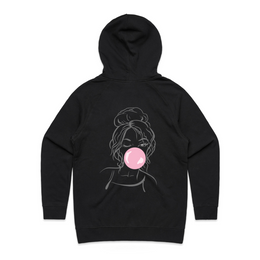 Just Breathe Hoodie back print only