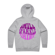 SMILE SPARKLE SHINE Women's Hoodie