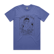 Queen of Cups Black Line Unisex Tee