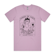 Queen of Cups Black Line Unisex Tee