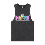 You Matter 2025 design Stonewash Unisex Tank