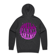 SMILE SPARKLE SHINE Unisex Hoodie