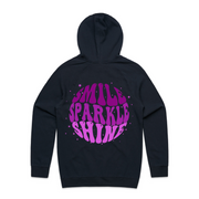 SMILE SPARKLE SHINE Unisex Hoodie