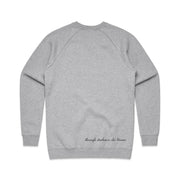 Through Darkness She Blooms Jumper Red Rose