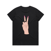 Mostly Peace and Love Unisex T-shirt