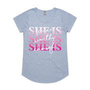 She is Enough Scoop Neck Ladies Tee