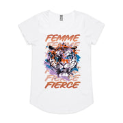 Femme Fierce Scoop Neck Tee
