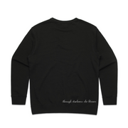 Through Darkness She Blooms Jumper Red Rose