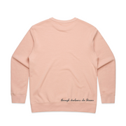 Through Darkness She Blooms Jumper Red Rose