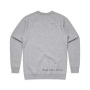 Through Darkness She Blooms Jumper Pink Rose