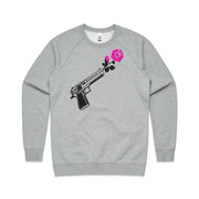 Through Darkness She Blooms Jumper Pink Rose