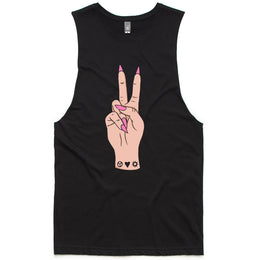 Peace Love go F Yourself Tank | Eskimo Nell