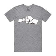 Pound It Father's Day Tee Grey Marle