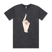Ms Marnie | Stonewash Queen t-shirt
